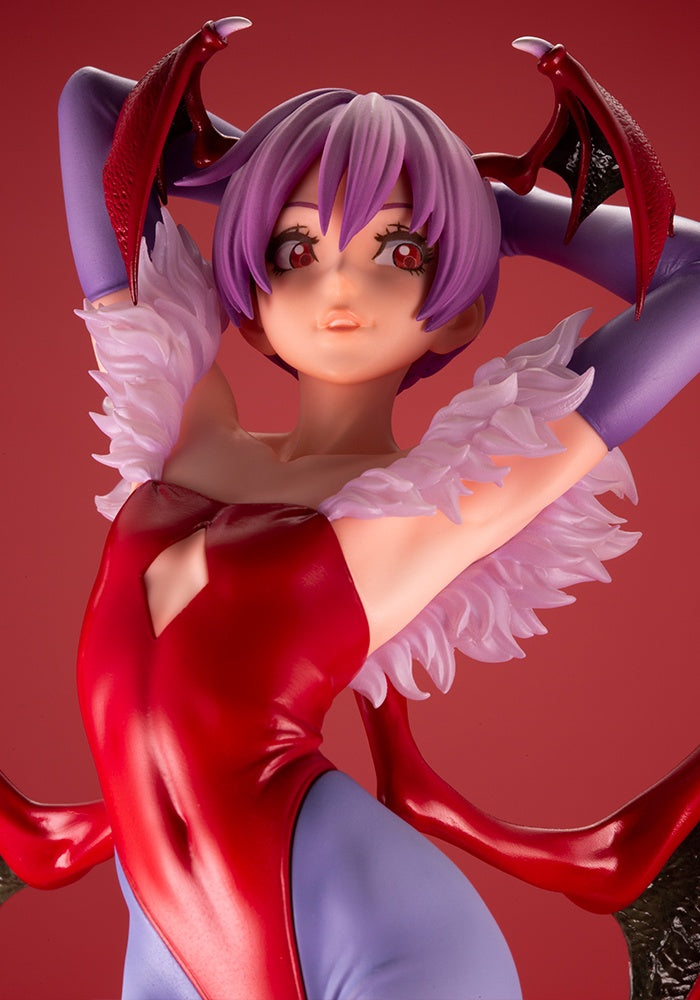 Kotobukiya 1/7 Darkstalkers Series Darkstalkers Lilith Bishoujo, Pre-Painted PVC Statue