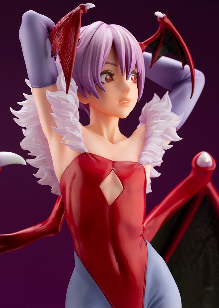 Kotobukiya 1/7 Darkstalkers Series Darkstalkers Lilith Bishoujo, Pre-Painted PVC Statue