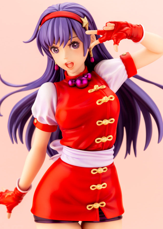 Kotobukiya 1/7 The King of Fighters'98 Series Athena Asamiya Bishoujo, Pre-Painted PVC Statue