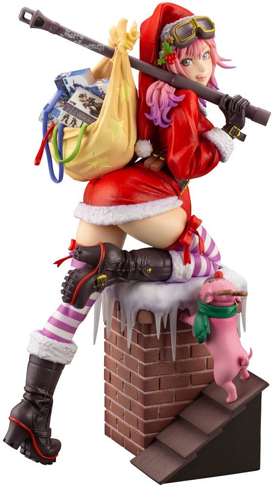 Kotobukiya 1/7 Plastic Angels Anje Come Down The Chimney Bishoujo, Pre-Painted PVC Statue | 4934054032143