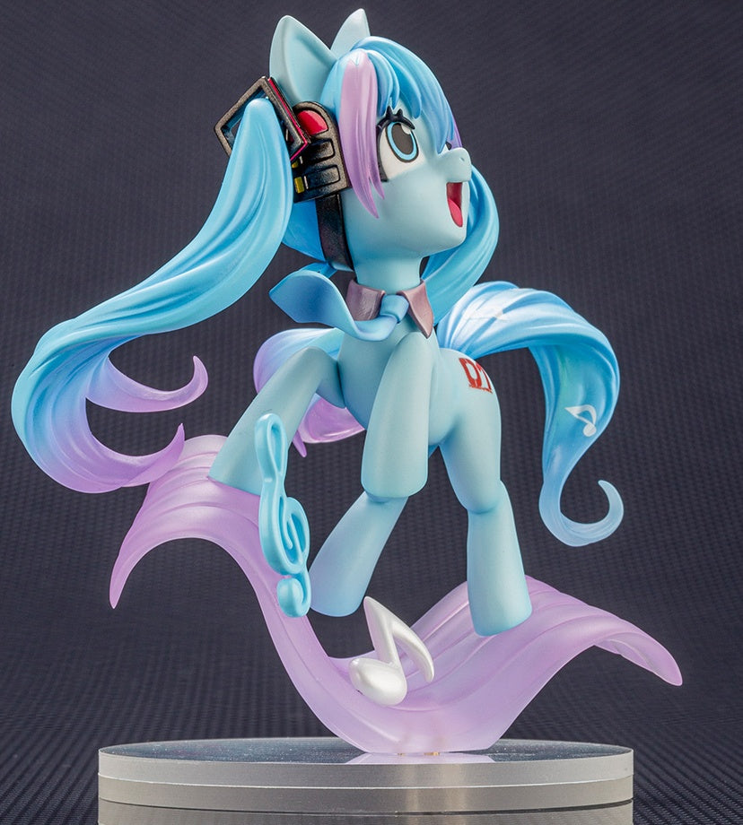 Kotobukiya 1/7 Hatsune Miku Feat. My Little Pony Bishoujo Statue, Pre-Painted PVC Statue - P-REX Hobby