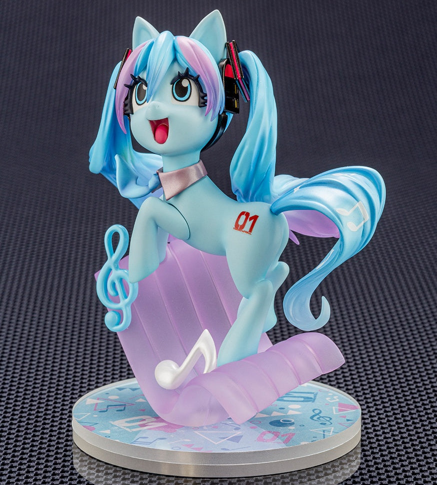 Kotobukiya 1/7 Hatsune Miku Feat. My Little Pony Bishoujo Statue, Pre-Painted PVC Statue - P-REX Hobby
