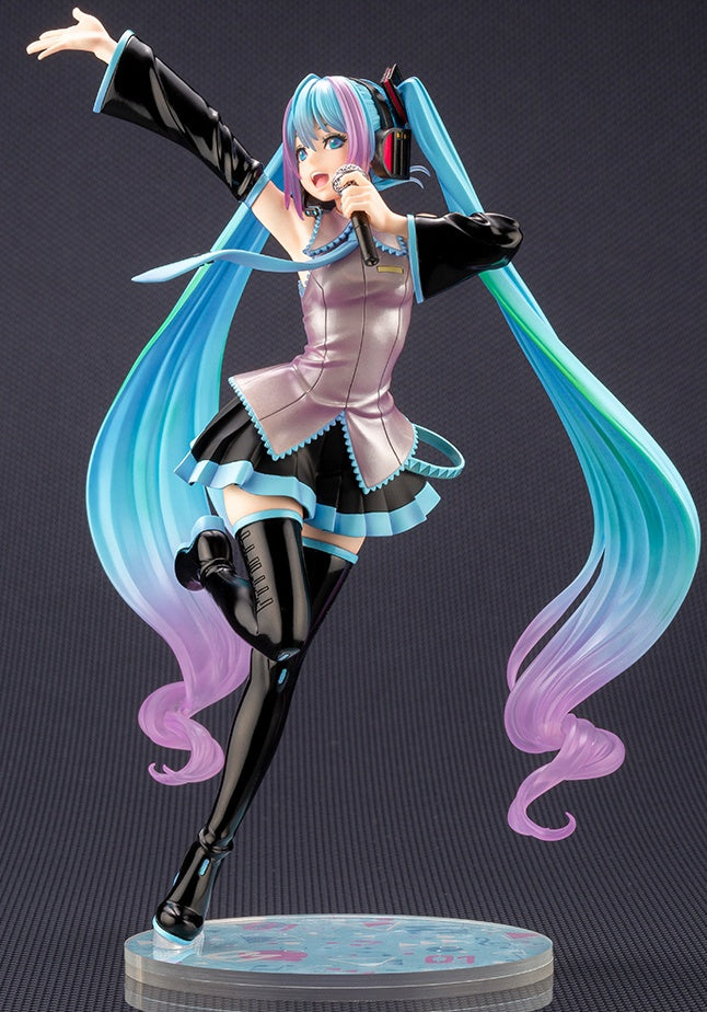 Kotobukiya 1/7 Hatsune Miku Feat. My Little Pony Bishoujo Statue, Pre-Painted PVC Statue - P-REX Hobby