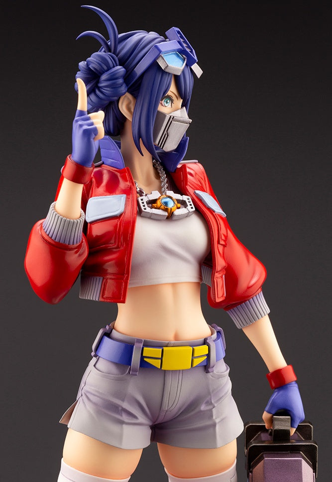 Kotobukiya 1/7 Transformers Series Optimus Prime Bishoujo, Pre-Painted PVC Statue
