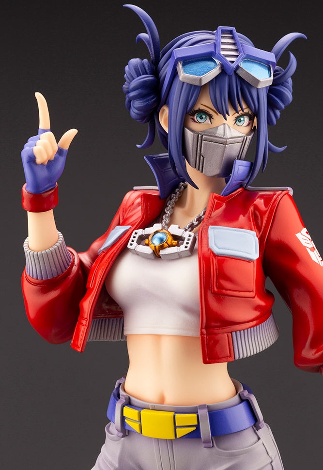 Kotobukiya 1/7 Transformers Series Optimus Prime Bishoujo, Pre-Painted PVC Statue
