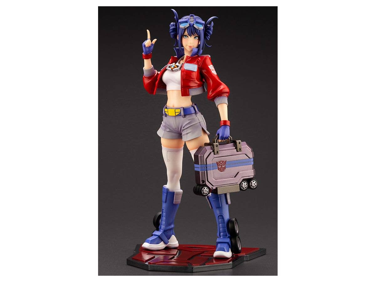Kotobukiya 1/7 Transformers Series Optimus Prime Bishoujo, Pre-Painted PVC Statue | 4934054037438