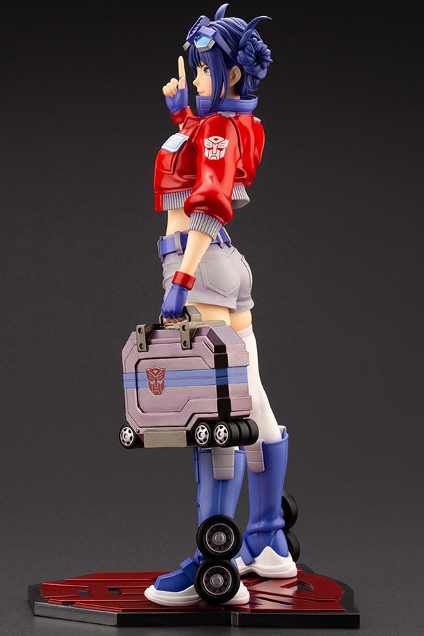 Kotobukiya 1/7 Transformers Series Optimus Prime Bishoujo, Pre-Painted PVC Statue