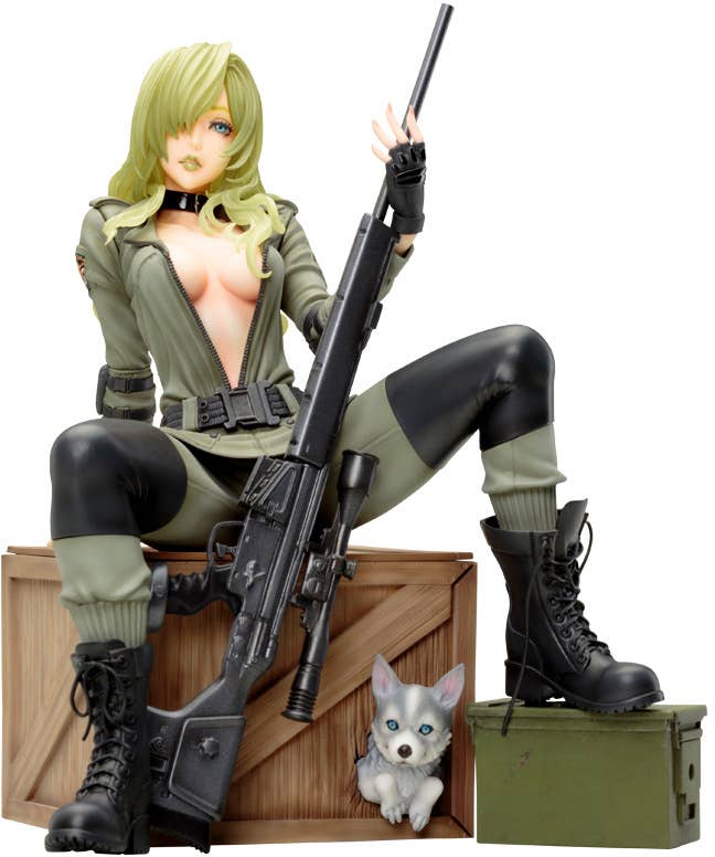 KOTOBUKIYA METAL GEAR SOLID SNIPER WOLF BISHOUJO STATUE | 4934054065783