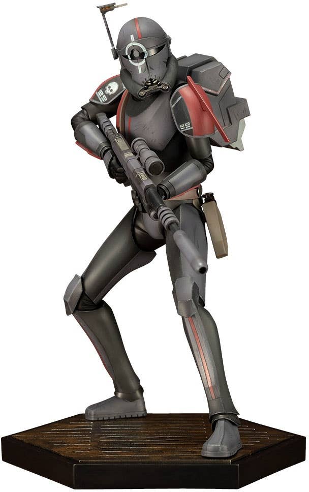 Kotobukiya 1/7 Star Wars: The Bad Batch Series Artfx Crosshair The Bad Batch, Pre-Painted PVC Easy-to-Assemble Statue | 4934054033133