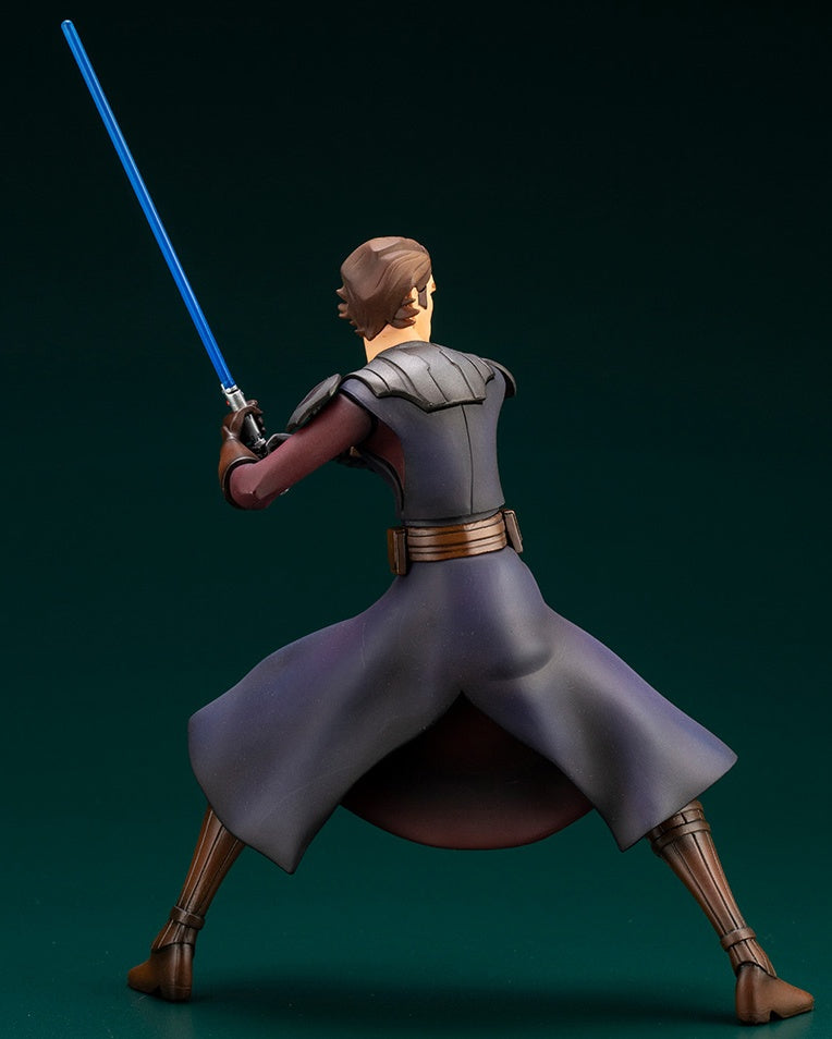 Kotobukiya 1/10 Star Wars Series Artfx+ Anakin Skywalker - The Clone Wars Version, Pre-painted PVC Statue - P-REX Hobby
