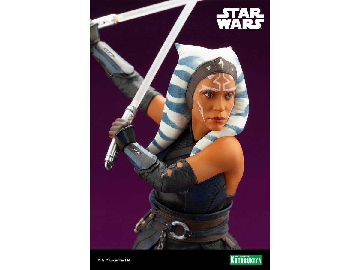 Kotobukiya 1/10 The Mandalorian Series ARTFX+ AHSOKA TANO™, Pre-Painted Pvc Statue | 4934054039579