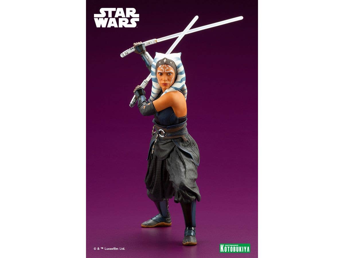 Kotobukiya 1/10 The Mandalorian Series ARTFX+ AHSOKA TANO™, Pre-Painted Pvc Statue | 4934054039579