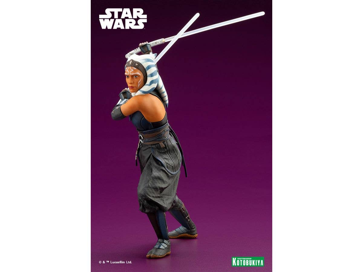 Kotobukiya 1/10 The Mandalorian Series ARTFX+ AHSOKA TANO™, Pre-Painted Pvc Statue | 4934054039579