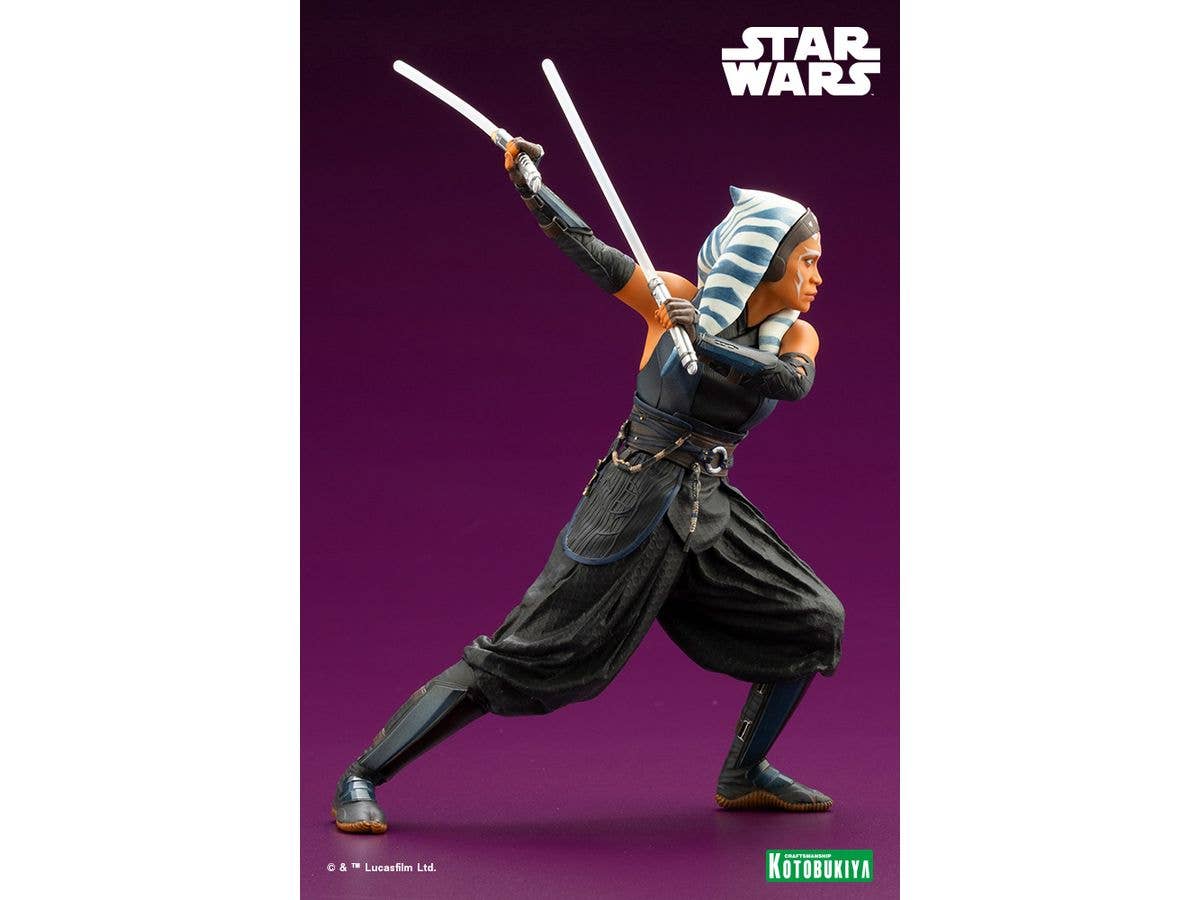 Kotobukiya 1/10 The Mandalorian Series ARTFX+ AHSOKA TANO™, Pre-Painted Pvc Statue | 4934054039579