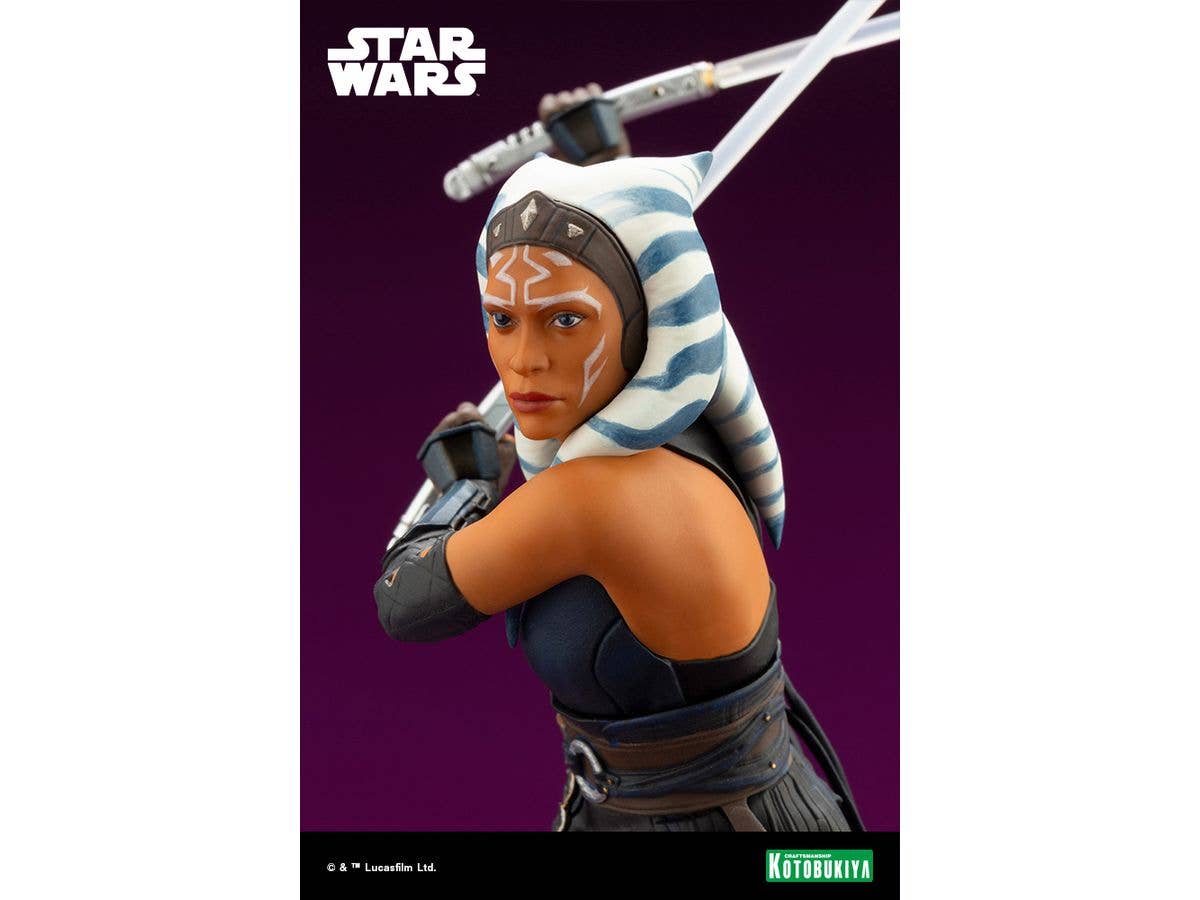 Kotobukiya 1/10 The Mandalorian Series ARTFX+ AHSOKA TANO™, Pre-Painted Pvc Statue | 4934054039579
