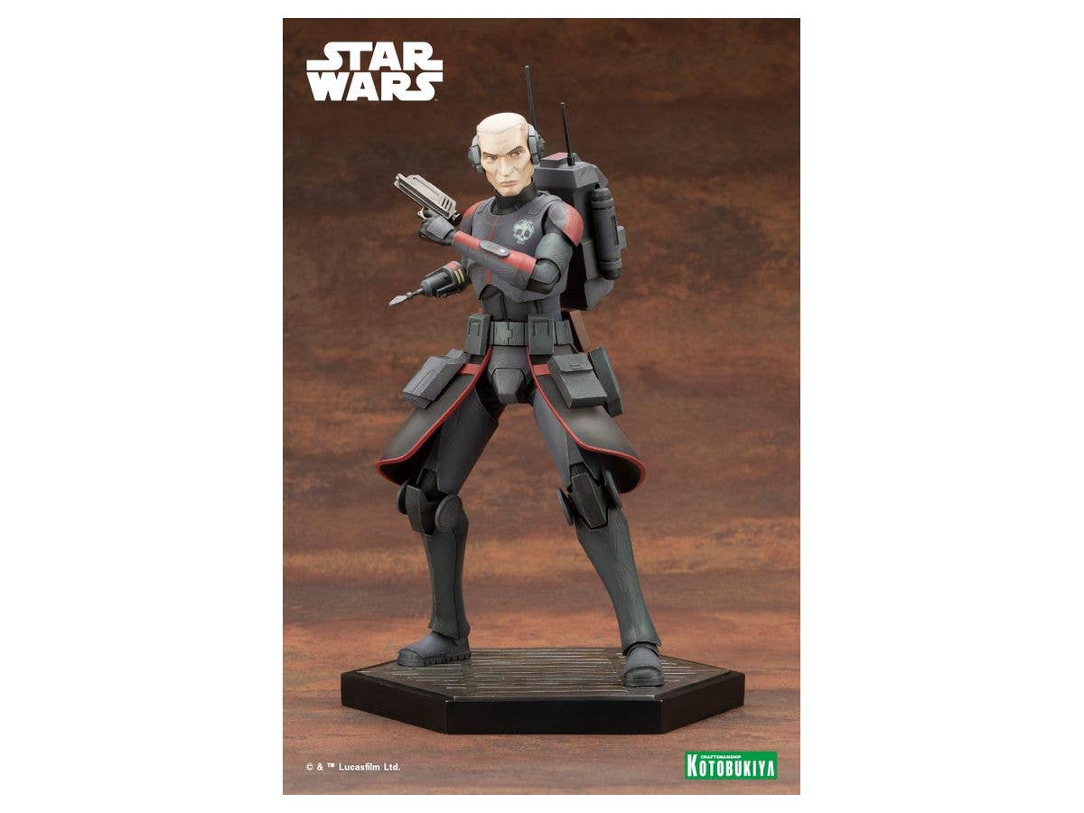Kotobukiya 1/7 Star Wars: The Bad Batch Series ARTFX Echo™ The Bad Batch, Pre-Painted PVC Statue | 4934054041763