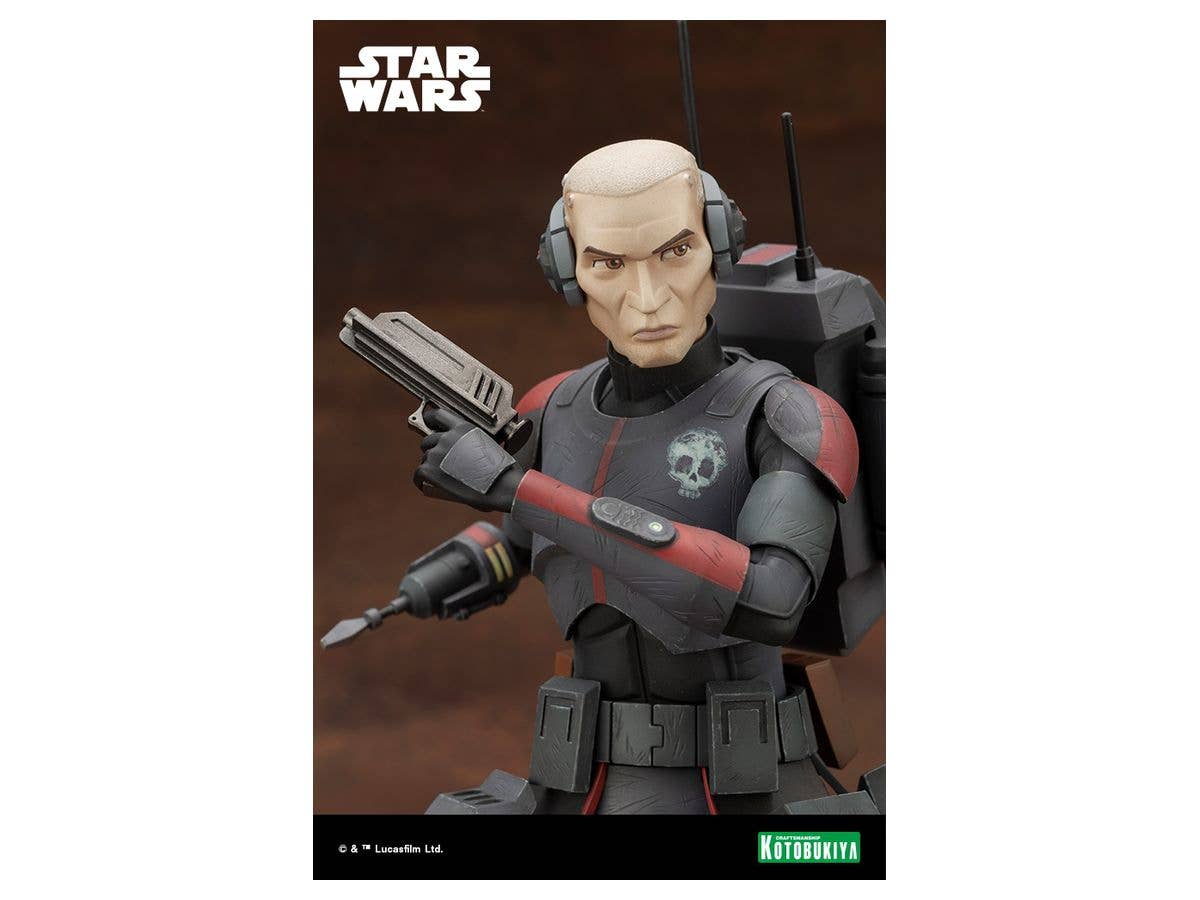 Kotobukiya 1/7 Star Wars: The Bad Batch Series ARTFX Echo™ The Bad Batch, Pre-Painted PVC Statue | 4934054041763