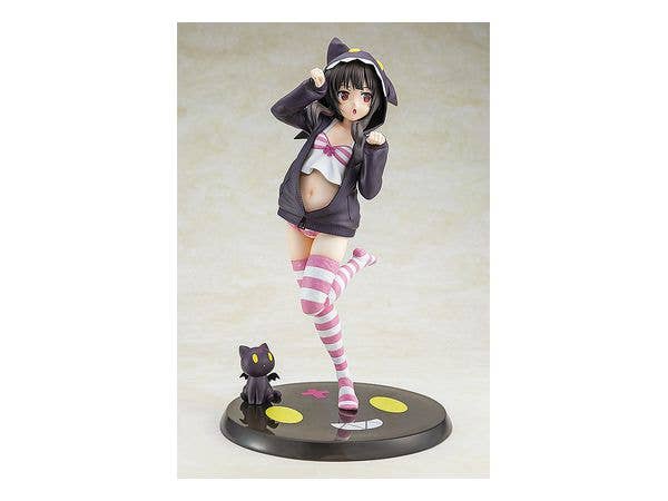 Kono Subarashii Sekai Ni Syukufuku Wo Series CAworks Megumin Hoodie Look Chomusuke Ver. 1/7 Scale Figure | 4935228529032
