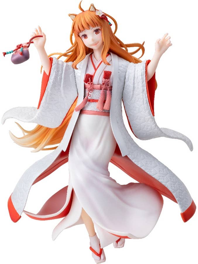 Spice and Wolf Series CAworks Holo Wedding Kimono Ver. 1/7 Scale Figure | 4935228529131
