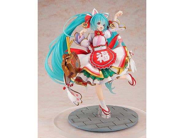 Kadokawa Character Vocal Series 01: Hatsune Miku Series Hatsune Miku Maneki Miku Ver. 1/7 Scale Figure | 4935228529247