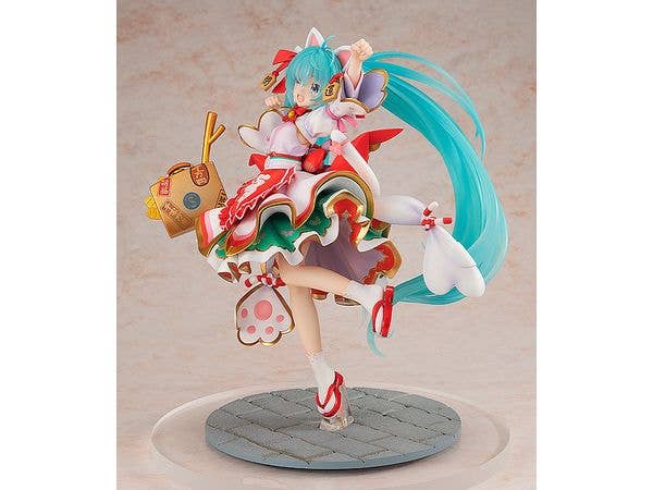 Kadokawa Character Vocal Series 01: Hatsune Miku Series Hatsune Miku Maneki Miku Ver. 1/7 Scale Figure | 4935228529247