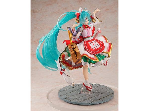 Kadokawa Character Vocal Series 01: Hatsune Miku Series Hatsune Miku Maneki Miku Ver. 1/7 Scale Figure | 4935228529247