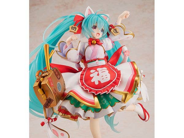 Kadokawa Character Vocal Series 01: Hatsune Miku Series Hatsune Miku Maneki Miku Ver. 1/7 Scale Figure | 4935228529247