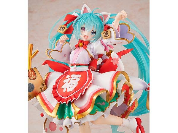 Kadokawa Character Vocal Series 01: Hatsune Miku Series Hatsune Miku Maneki Miku Ver. 1/7 Scale Figure | 4935228529247