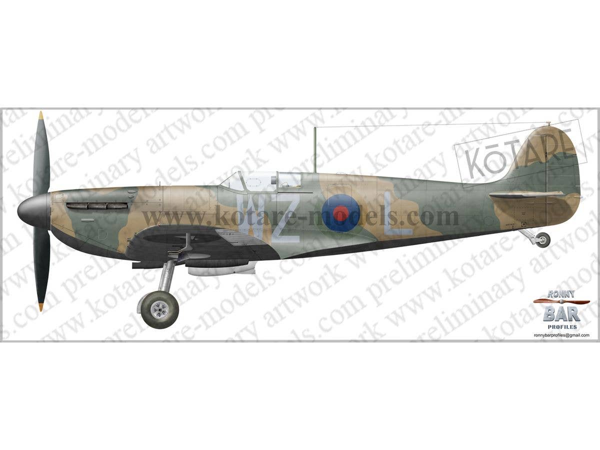 Kotare 1/32 Spitfire Mk.I (Early) | 09413000103922