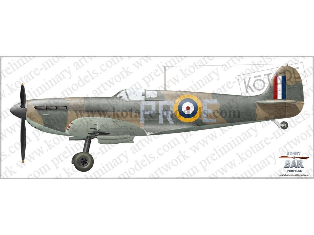 Kotare 1/32 Spitfire Mk.I (Early) | 09413000103922