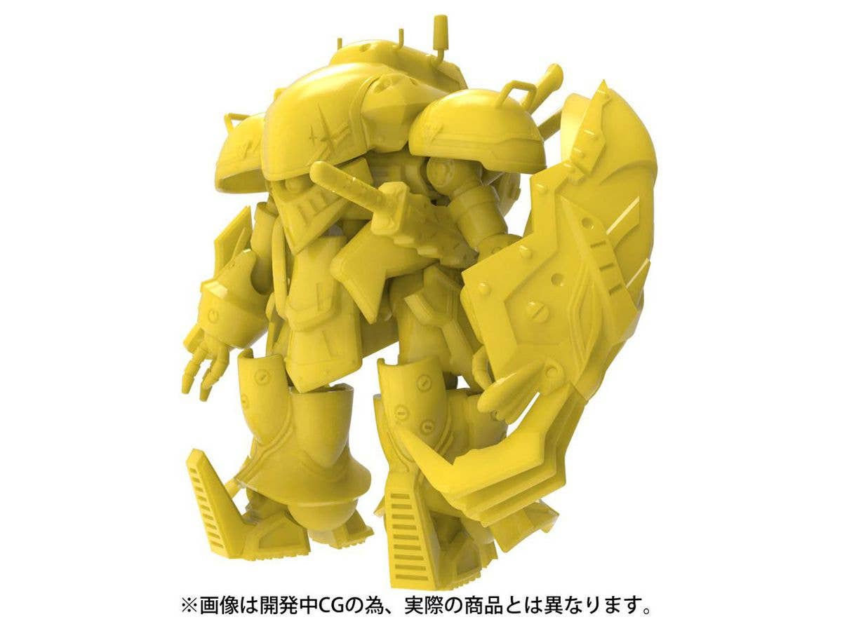 Kaiyodo [KAIYODO] [UNPAINTED] New Sakura Wars 1/35 Scale Plastic Model Kit Vol.2 Reiko Fighter Mugen (Azami Mochizuki) | 4537807090249