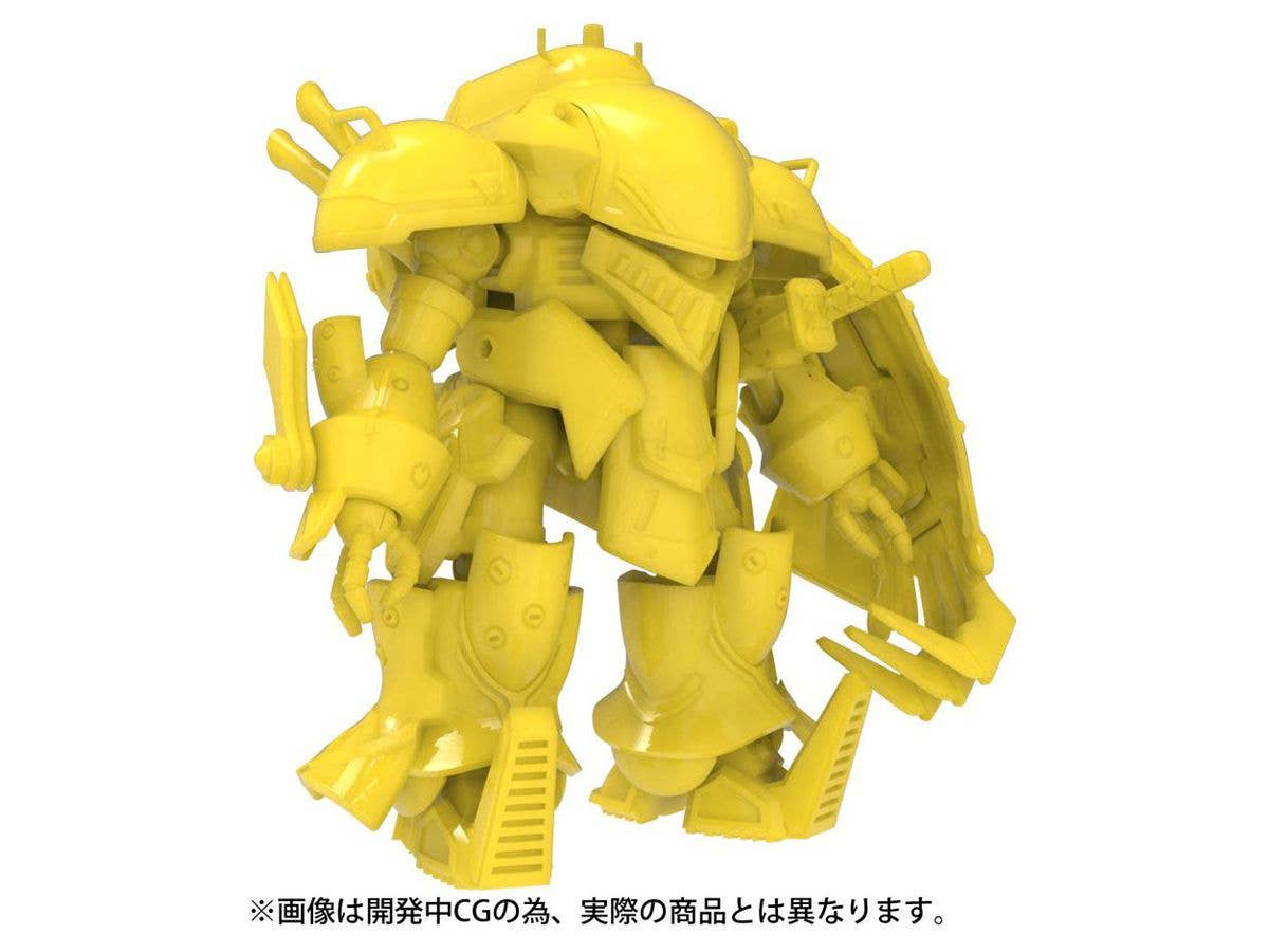 Kaiyodo [KAIYODO] [UNPAINTED] New Sakura Wars 1/35 Scale Plastic Model Kit Vol.2 Reiko Fighter Mugen (Azami Mochizuki) | 4537807090249
