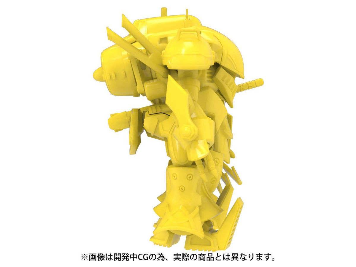 Kaiyodo [KAIYODO] [UNPAINTED] New Sakura Wars 1/35 Scale Plastic Model Kit Vol.2 Reiko Fighter Mugen (Azami Mochizuki) | 4537807090249