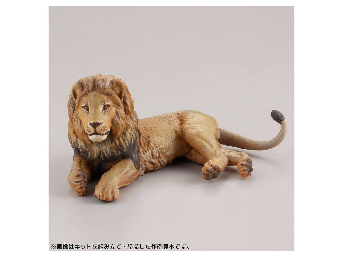 Kaiyodo [KAIYODO] [UNPAINTED] ARTPLA keeper and lion set BOX version | 4537807190086