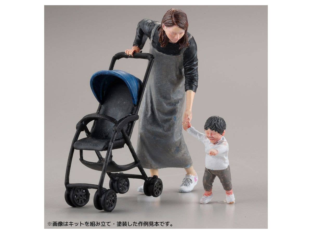 Kaiyodo [KAIYODO] [UNPAINTED] ARTPLA tourists and giraffe set | 4537807190116