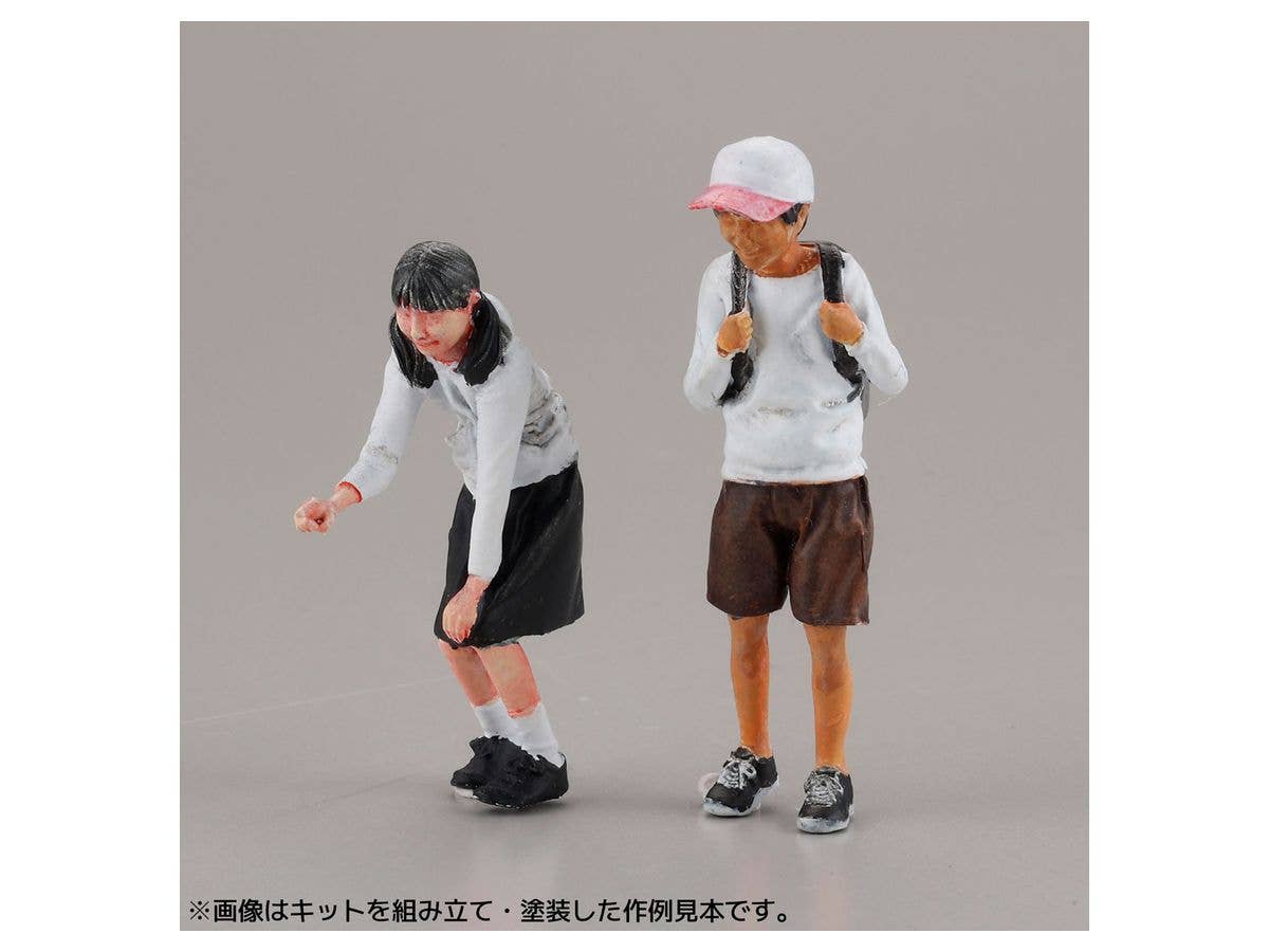 Kaiyodo [KAIYODO] [UNPAINTED] ARTPLA tourists and giraffe set | 4537807190116