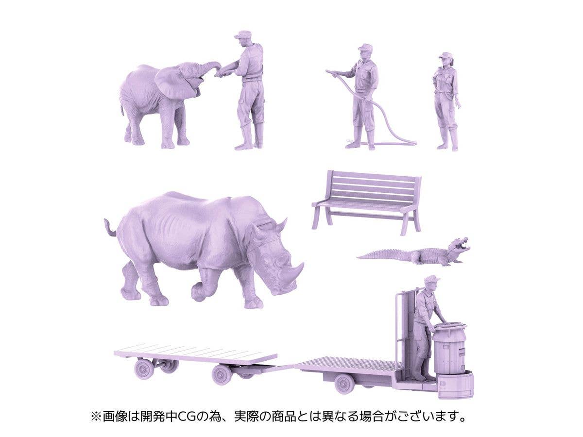 MegaHouse [KAIYODO] [UNPAINTED] ARTPLA Keeper and Shirosai Set (Released in November 2010) | 4537807190123