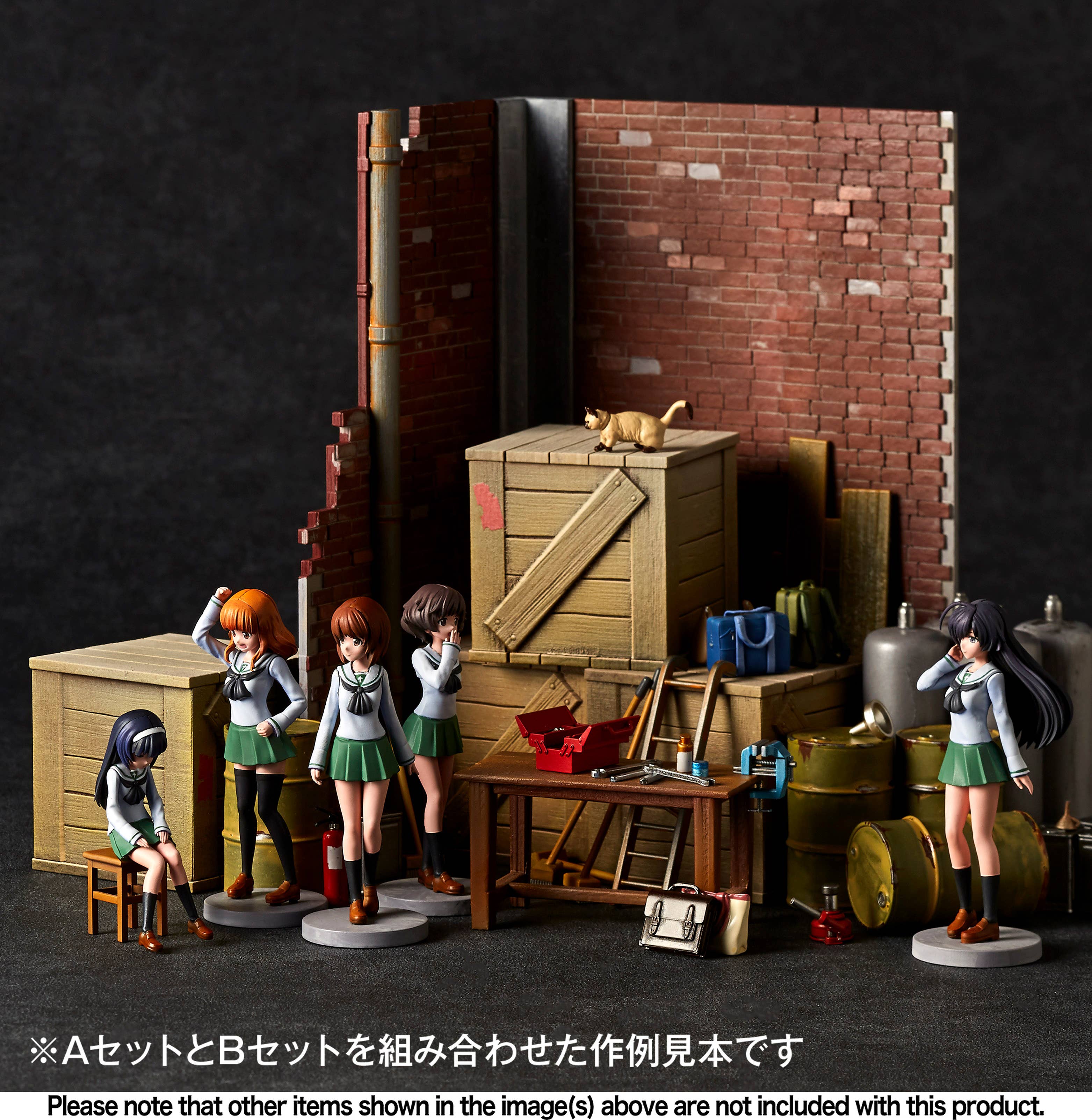 ARTPLA Girls &amp; Panzer Final Chapter Garage Set [B] | 4537807190420