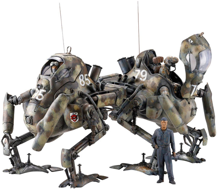 KAIYODO Maschinen Krieger. KANGAROO (Set of two) & Mechanic | 4537807190512