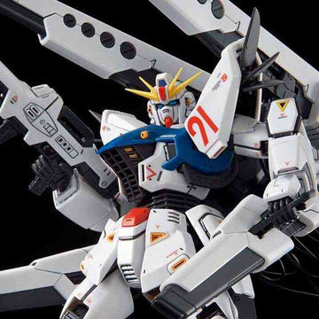 P-Bandai MG 1/100 Gundam F91 Ver.2.0 Back Canon Type & Twin V.S.B.R. Set Up Type