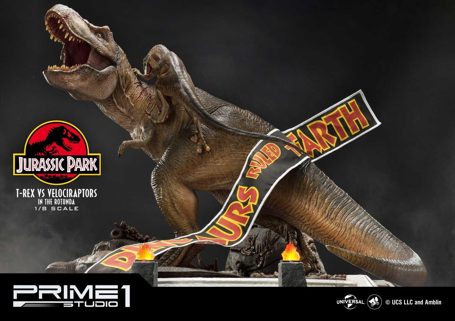 Legacy Museum Collection The Lost World: Jurassic Park (Film) T-Rex Cliff Attack 1/15 scale