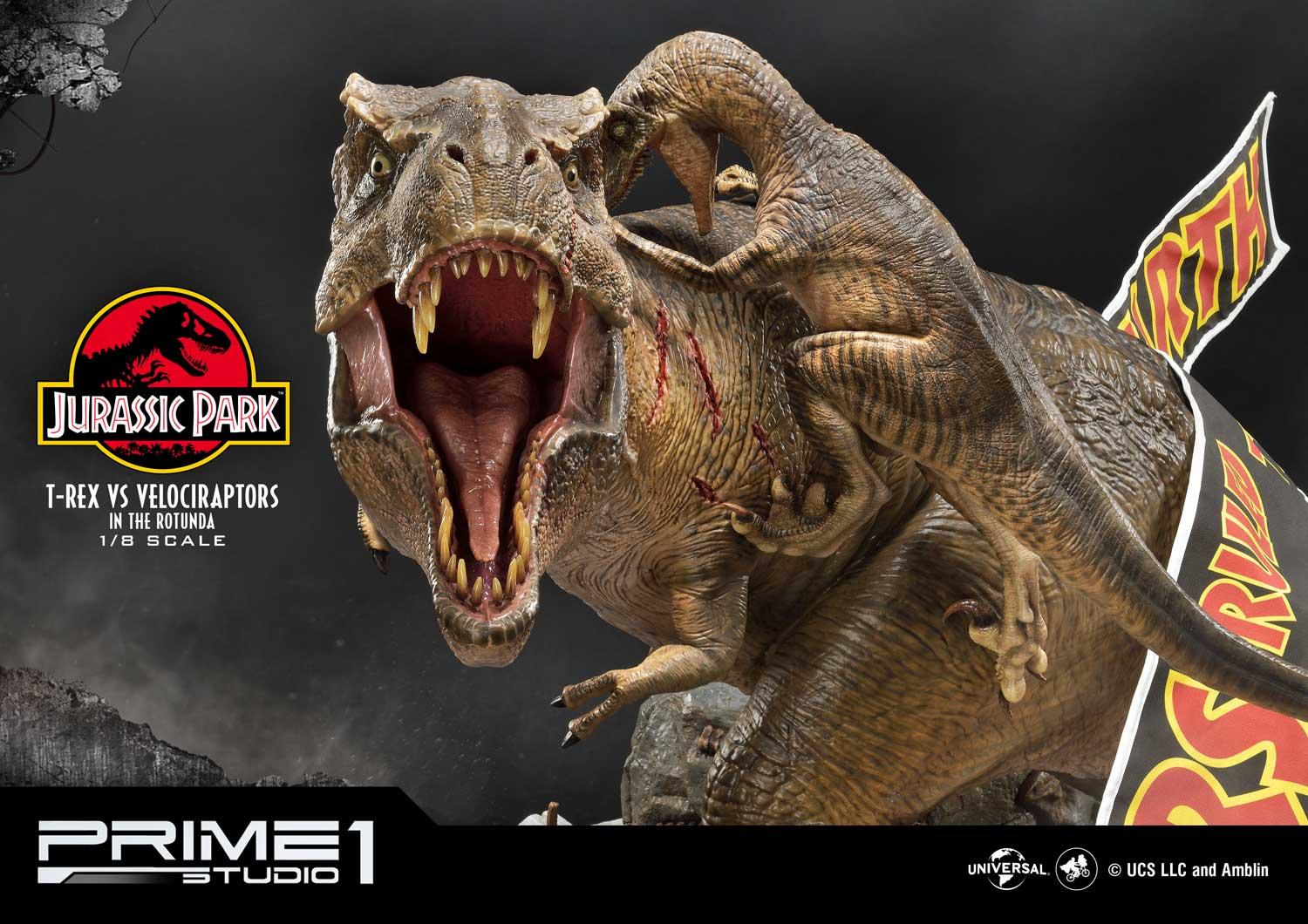 Legacy Museum Collection The Lost World: Jurassic Park (Film) T-Rex Cliff Attack 1/15 scale