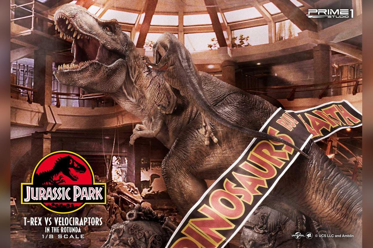 Legacy Museum Collection The Lost World: Jurassic Park (Film) T-Rex Cliff Attack 1/15 scale