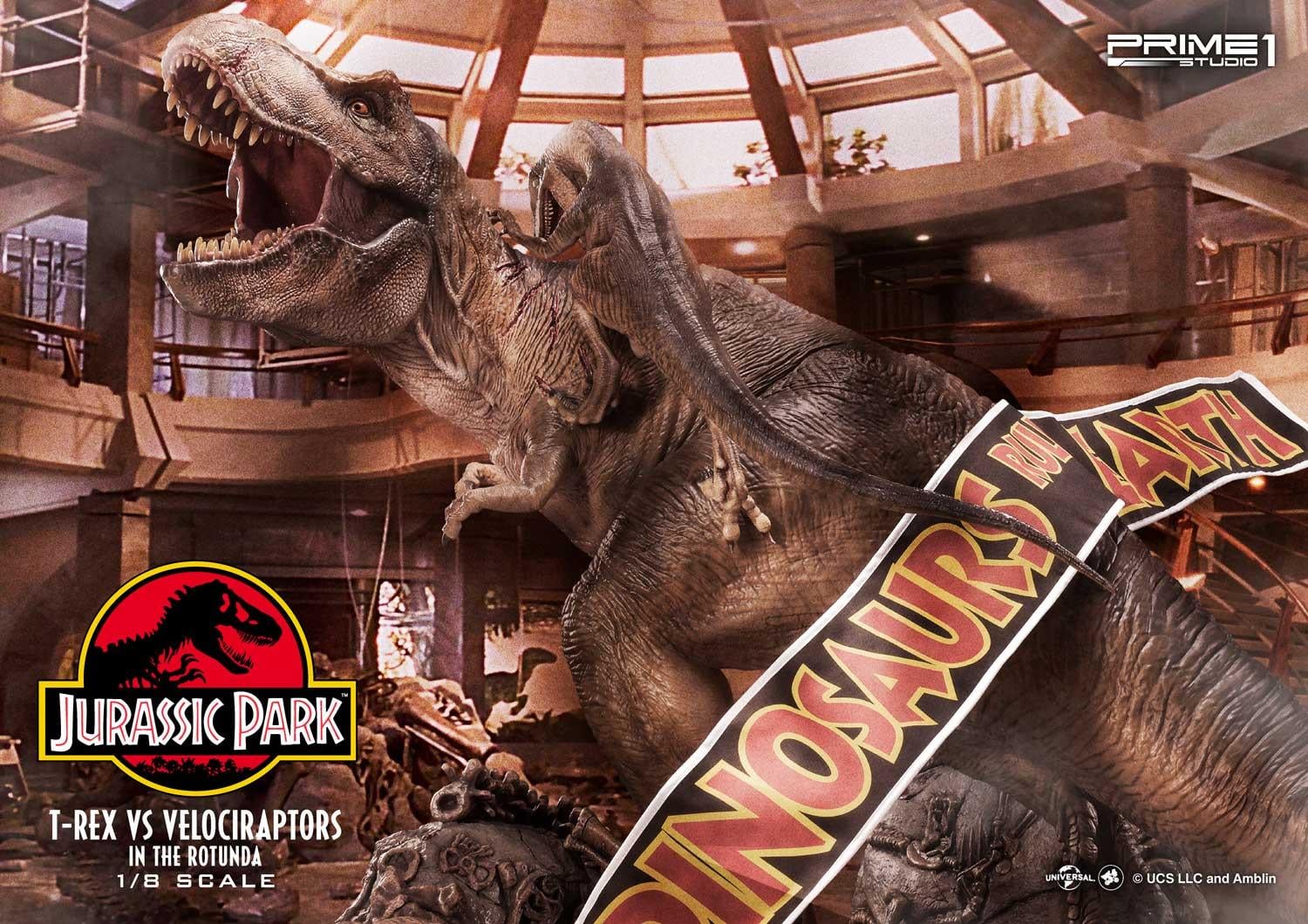 Legacy Museum Collection The Lost World: Jurassic Park (Film) T-Rex Cliff Attack 1/15 scale Bonus Version