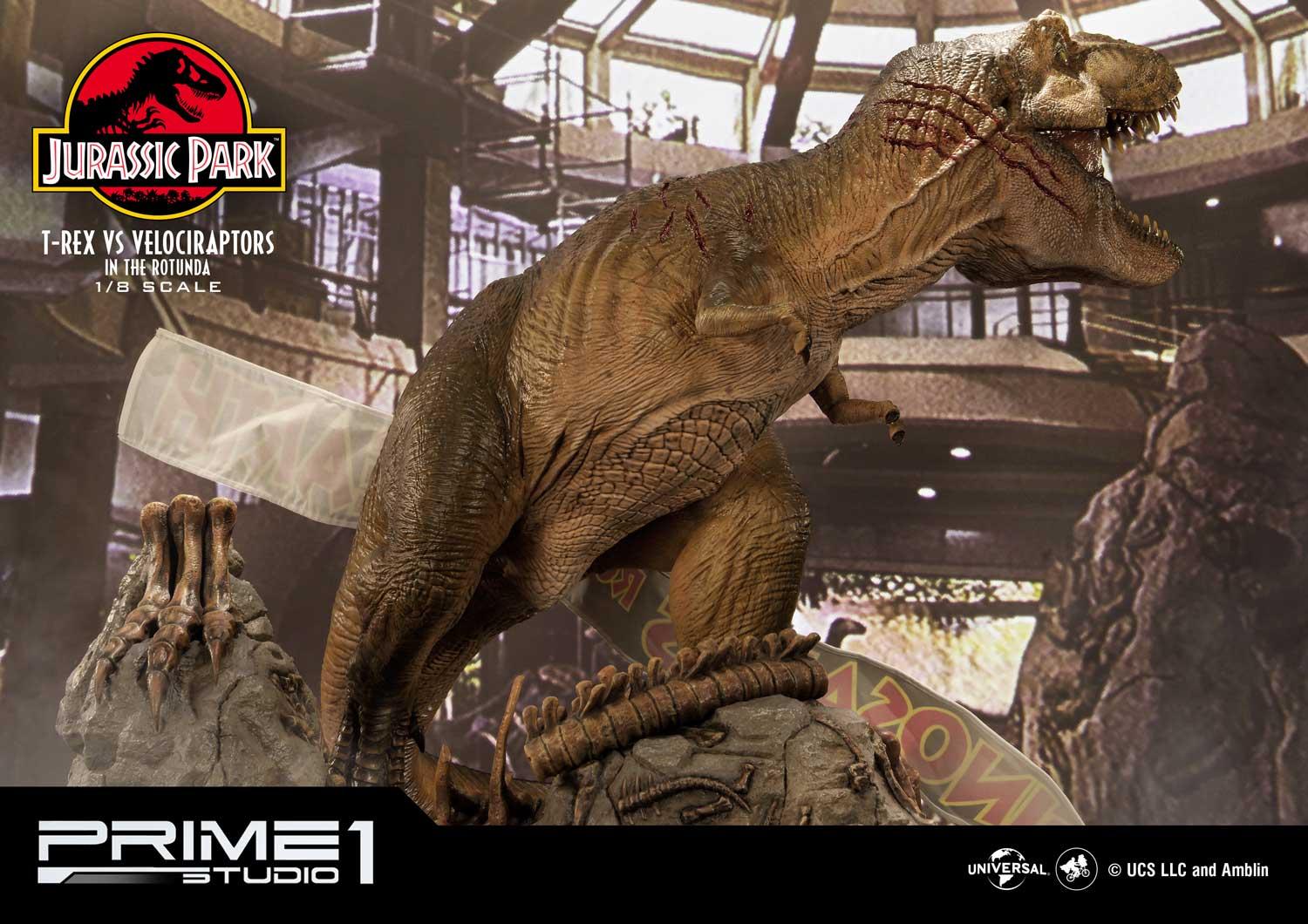 Legacy Museum Collection The Lost World: Jurassic Park (Film) T-Rex Cliff Attack 1/15 scale Bonus Version