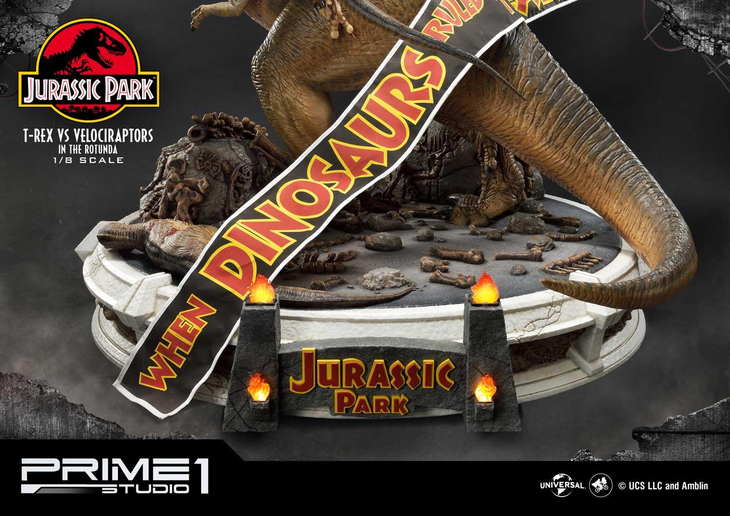 Legacy Museum Collection The Lost World: Jurassic Park (Film) T-Rex Cliff Attack 1/15 scale