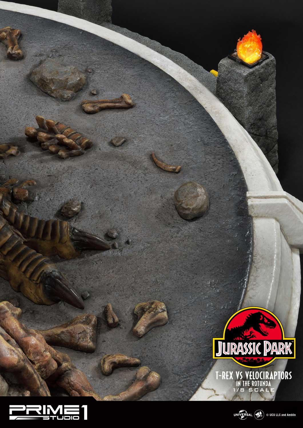 Legacy Museum Collection The Lost World: Jurassic Park (Film) T-Rex Cliff Attack 1/15 scale