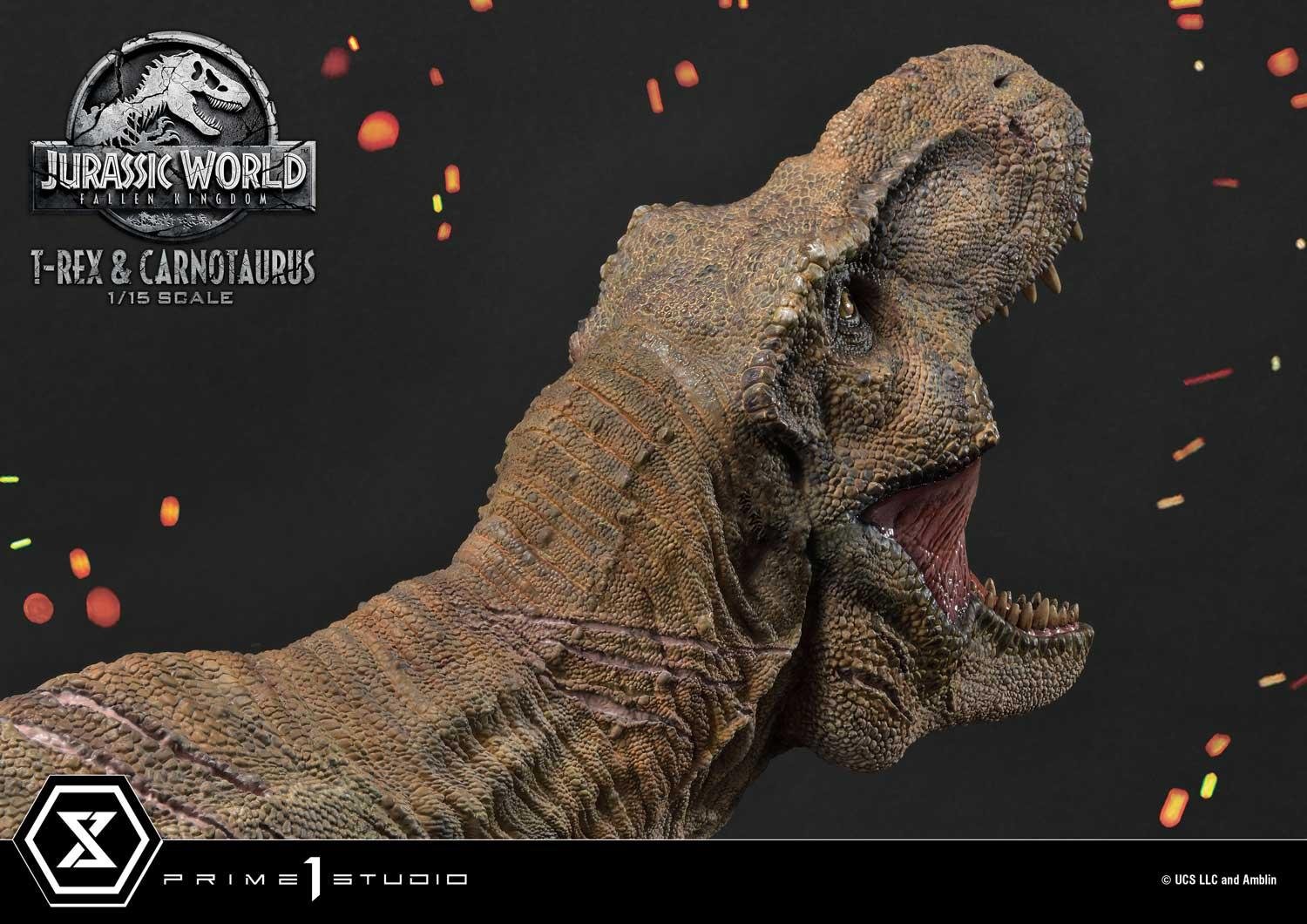 Legacy Museum Collection Jurassic World: Fallen Kingdom (Film) Tyrannosaurus-Rex & Carnotaurus 1/15 scale Deluxe Version