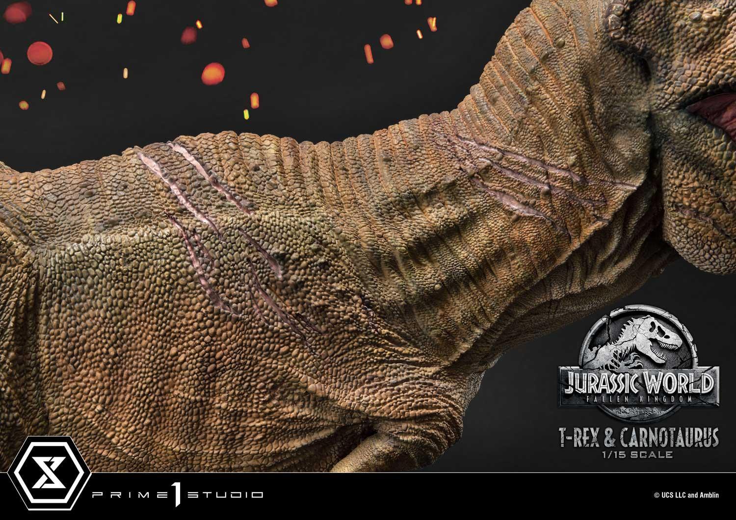 Legacy Museum Collection Jurassic World: Fallen Kingdom (Film) Tyrannosaurus-Rex & Carnotaurus 1/15 scale Deluxe Version