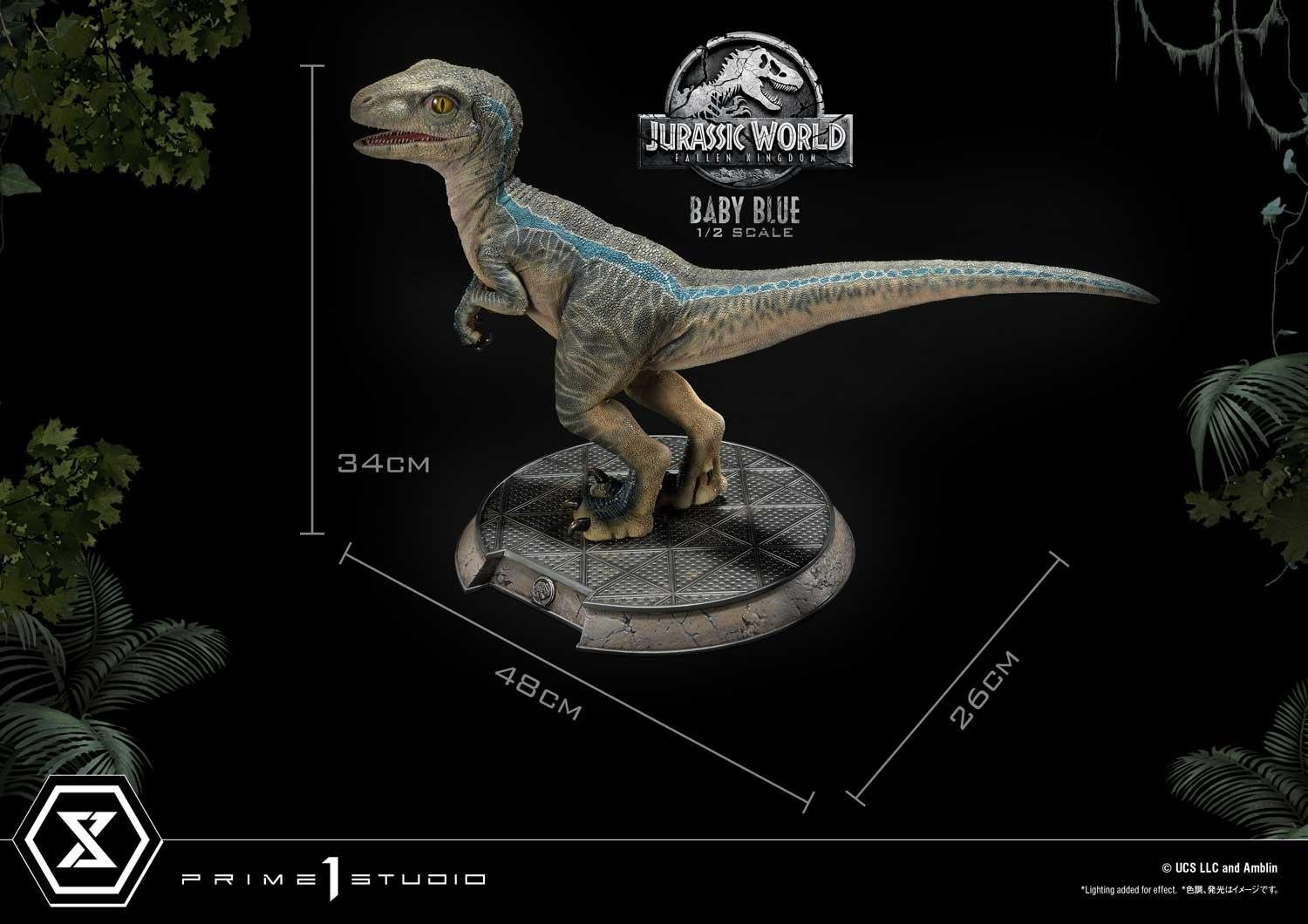 Legacy Museum Collection Jurassic World: Fallen Kingdom (Film) Baby Blue 1/2 scale